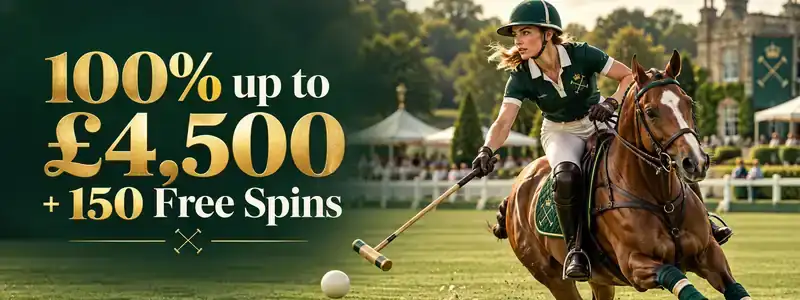 Spinpolo welcome offer 100% up to £4,500 and 150 free spins